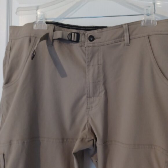 Prana Zion Pants Men 40X32 Convertible Cargo Hiking Stretch Gorpcore RN124977 - Picture 3 of 6